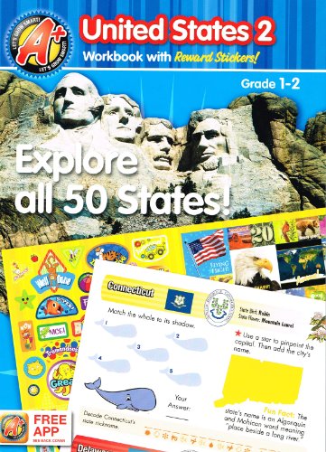 Beispielbild fr A+ Let's Grow Smart! (United States 2 Workbook with Reward Stickers! and Free App, Grade 1 - 2) zum Verkauf von Wonder Book