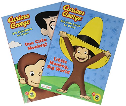 Stock image for Curious George Big Fun Book to Color (Art Cover Varies) for sale by Orion Tech