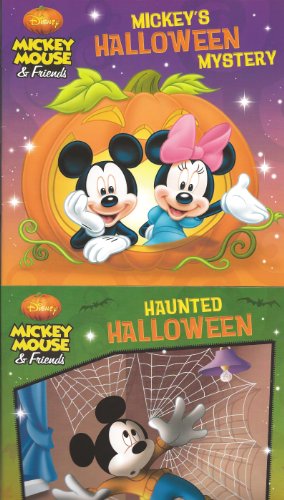 9781453058947: Mickey Mouse & Friends Halloween 2 Book Set (Haunted Halloween & Halloween Mystery)