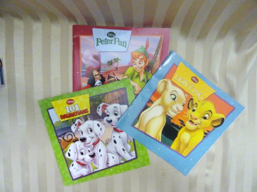 Stock image for Disney 3 Pack (The Lion King, 101 Dalmatians and Peter Pan) for sale by -OnTimeBooks-