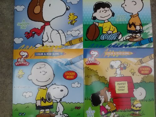 Stock image for Peanuts Color & Read Along "What A Good Day" with Stickers for sale by Reliant Bookstore
