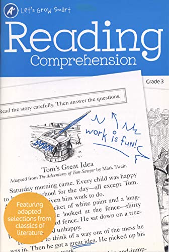 9781453064627: Reading Comprehension-Grade 3 (Let's Grow Smart)~Featuring Adapted Selections from Classics of Literature