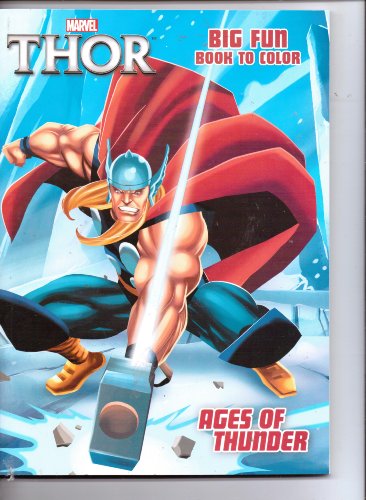 9781453073278: Thor Big Fun Book to Color ~ Ages of Thunder!