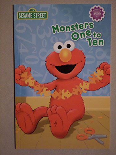 9781453075937: Sesame Street Monsters One to Ten