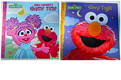Imagen de archivo de Sesame Street Books 2 Pk (Abby Cadabby's Rhyme Time & Elmo's Sleep Tight) a la venta por Orion Tech