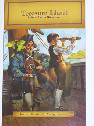 Stock image for Treasure Island" by Robert Louis Stevenson - Junior Classics for Young Readers for sale by BooksRun