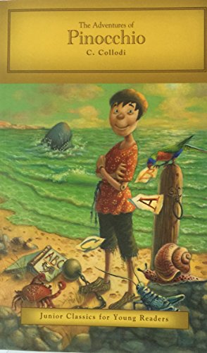 Imagen de archivo de The Adventures of Pinocchio by C. Collodi (Junior Classics for Young Readers) a la venta por WorldofBooks