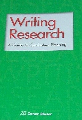 Beispielbild fr WRITING RESEARCH: A Guide to Curriculum Planning zum Verkauf von Better World Books