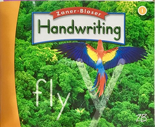Stock image for Zaner-Bloser Handwriting, Grade 1: Consumable Student Soft Text ISBN 10: 1453117954 (2016 Copyright) for sale by ~Bookworksonline~