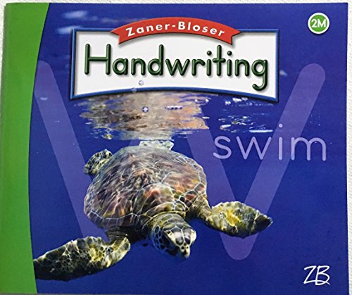 9781453117965: Zaner-Bloser Handwriting Grade 2M