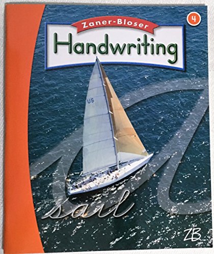 Stock image for Zaner-Bloser Handwriting, 2016 Grade 4 for sale by Half Price Books Inc.