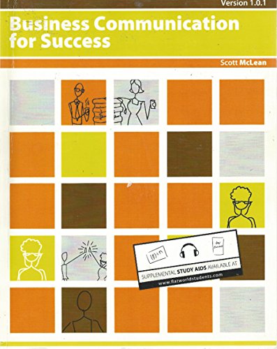 Stock image for Business Communication for Success, Version 1.0.1 for sale by ThriftBooks-Dallas