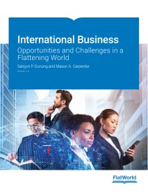 Stock image for International Business: Opportunities and Challenges in a Flattening World v4.0 for sale by Grumpys Fine Books