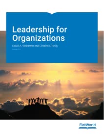Beispielbild fr Leadership for Organizations v2.0 zum Verkauf von BooksRun