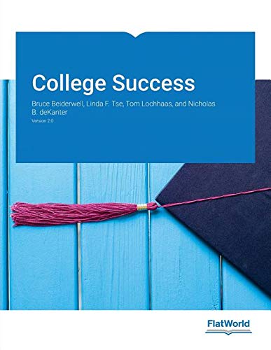 Beispielbild fr College Success v2.0 zum Verkauf von Better World Books