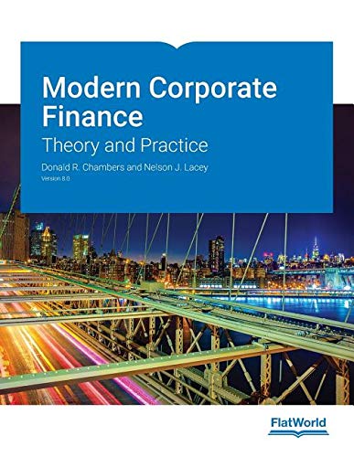 Stock image for Modern Corporate Finance: Theory and Practice Version 8.0 for sale by BooksRun