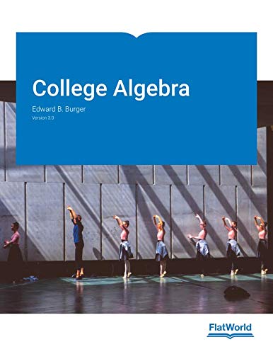 Stock image for College Algebra Version 3.0 for sale by Better World Books
