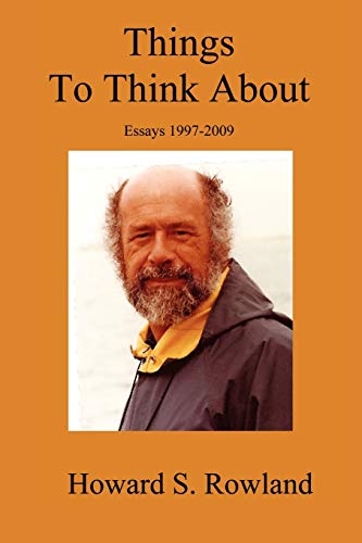 Beispielbild fr Things to Think About: Essays 1997-2009 zum Verkauf von WorldofBooks