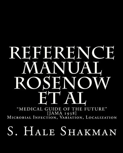 Reference Manual Rosenow Et Al: 