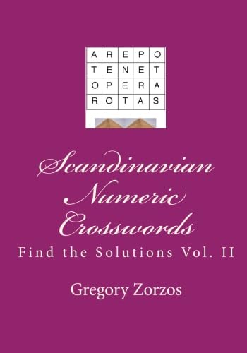 Scandinavian Numeric Crosswords: Find the Solutions Vol. II (9781453626993) by Zorzos, Gregory