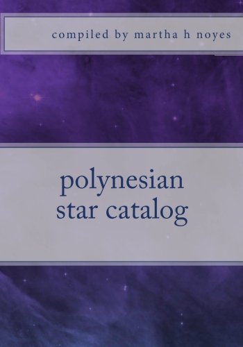 Stock image for polynesian star catalog for sale by Revaluation Books