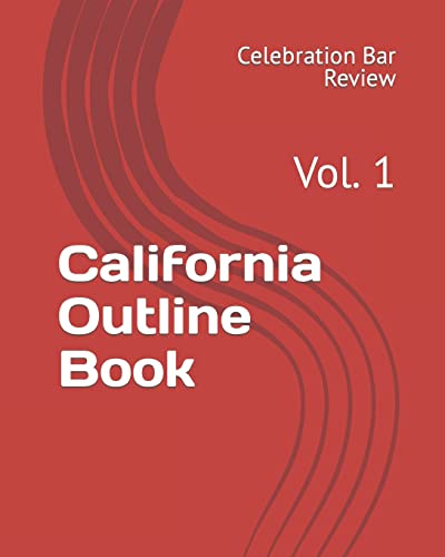 Beispielbild fr California Outline Book: Vol. 1 zum Verkauf von Ria Christie Collections