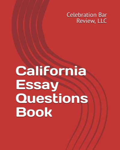 9781453675823: California Essay Questions Book