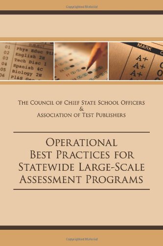 Imagen de archivo de Operational Best Practices for Statewide Large-Scale Assessment Programs a la venta por More Than Words