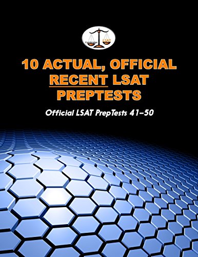 Beispielbild fr 10 Actual, Official Recent LSAT PrepTests: Official LSAT PrepTests 41-50 (Cambridge LSAT) zum Verkauf von Your Online Bookstore