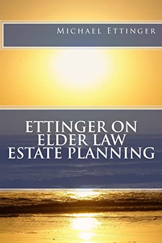 Stock image for Ettinger on Elder Law Estate Planning for sale by SecondSale