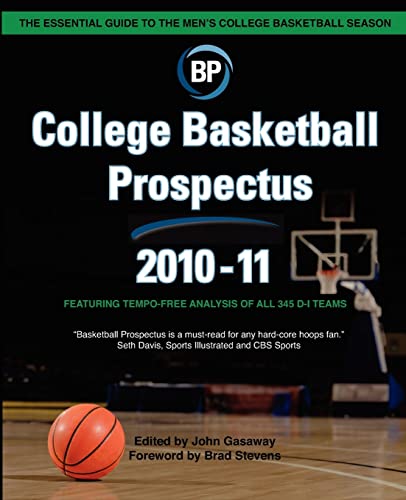 Stock image for College Basketball Prospectus 2010-11 for sale by Lucky's Textbooks