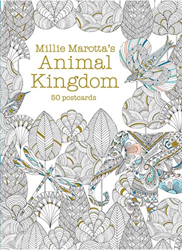 9781454709282: Millie Marotta's Animal Kingdom: 50 Postcards (Millie Marotta Adult Coloring Book)