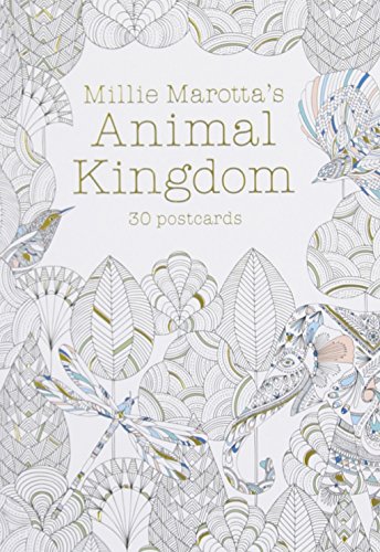 Download 9781454709350 Millie Marotta S Animal Kingdom Postcard Book 30 Postcards A Millie Marotta Adult Coloring Book Abebooks 1454709359