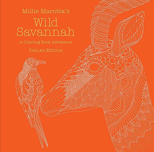 9781454710080: Millie Marotta's Wild Savannah: A Coloring Book Adventure