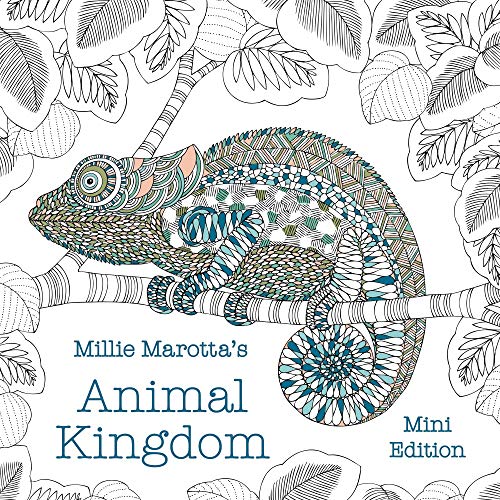 Imagen de archivo de Millie Marottas Animal Kingdom: Mini Edition (A Millie Marotta Adult Coloring Book) a la venta por Red's Corner LLC