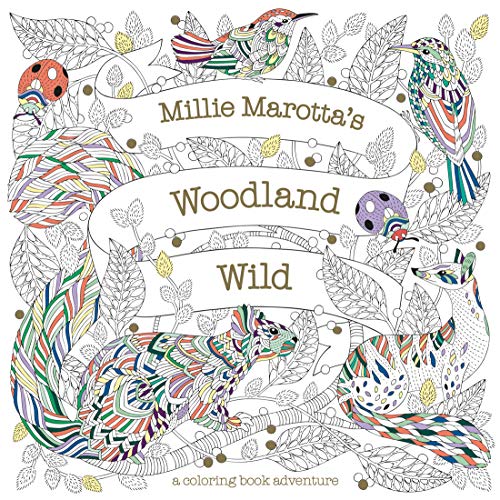 Beispielbild fr Millie Marotta's Woodland Wild (A Millie Marotta Adult Coloring Book) zum Verkauf von SecondSale