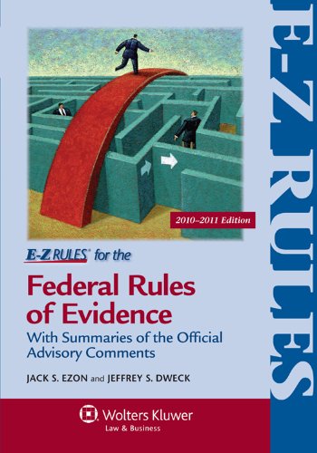 Stock image for E-Z Rules for the Federal Rules of Evidence 2e for sale by Patrico Books