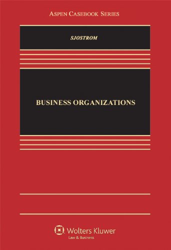 Imagen de archivo de Business Organizations (Aspen Casebook) a la venta por GF Books, Inc.