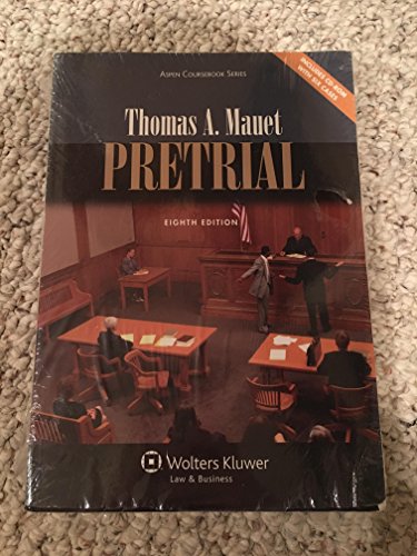 9781454803034: Pretrial, Eighth Edition (Aspen Coursebook Series)