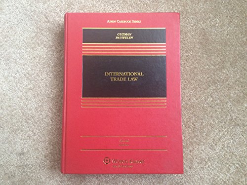 Stock image for International Trade Law, Second Edition (Aspen Casebooks) for sale by SecondSale