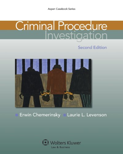 Imagen de archivo de Criminal Procedure: Investigation, Second Edition (Aspen Casebook) a la venta por SecondSale