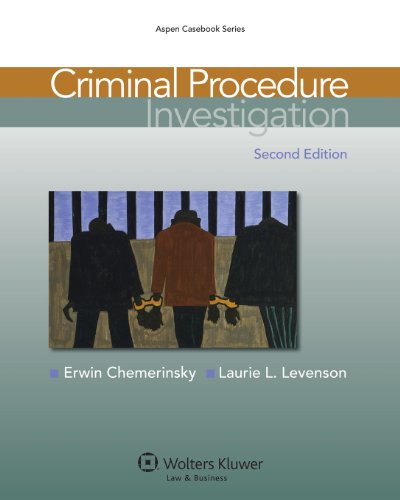 Stock image for Criminal Procedure: Investigation (Aspen Casebook) for sale by GF Books, Inc.