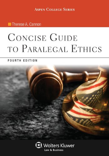 9781454808817 Concise Guide To Paralegal Ethics Fourth