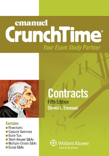 Stock image for CrunchTime: Contracts, Fifth Edition for sale by Green Street Books