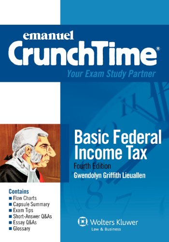 9781454809203: Emanuel Crunchtime for Basic Federal Income Taxation (The Crunchtime Series)