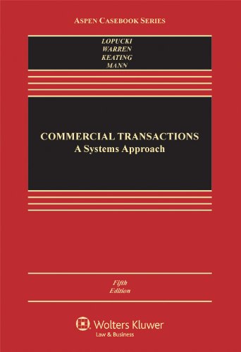 9781454810100: Commercial Transactions: A Systems Approach (Aspen Casebook Series)