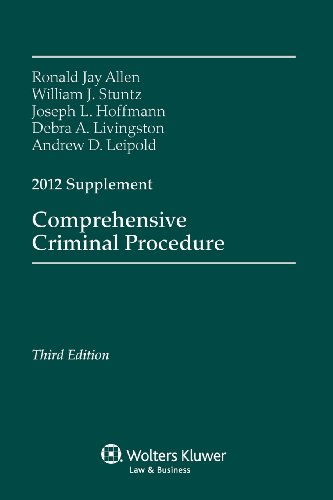 Beispielbild fr Comprehensive Criminal Procedure 2012 Supplement, 3rd Edition zum Verkauf von GF Books, Inc.