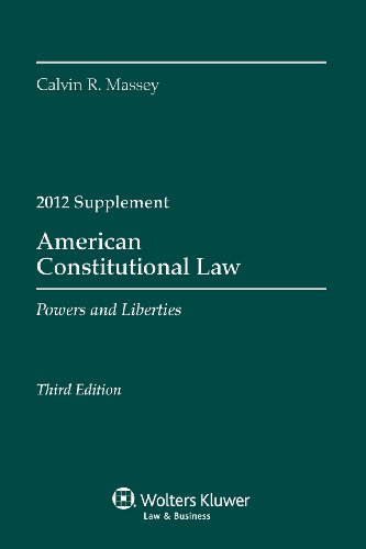 Imagen de archivo de American Constitutional Law: Powers & Liberties 2012 Case Supplement a la venta por Wonder Book