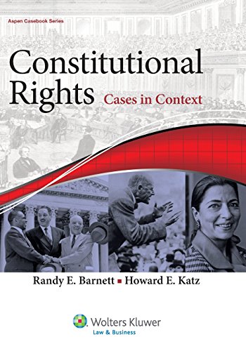 Beispielbild fr Constitutional Rights: Cases in Context zum Verkauf von ThriftBooks-Atlanta