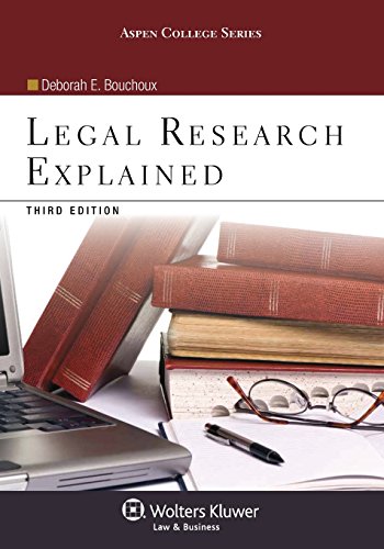 Beispielbild fr Legal Research Explained zum Verkauf von Better World Books